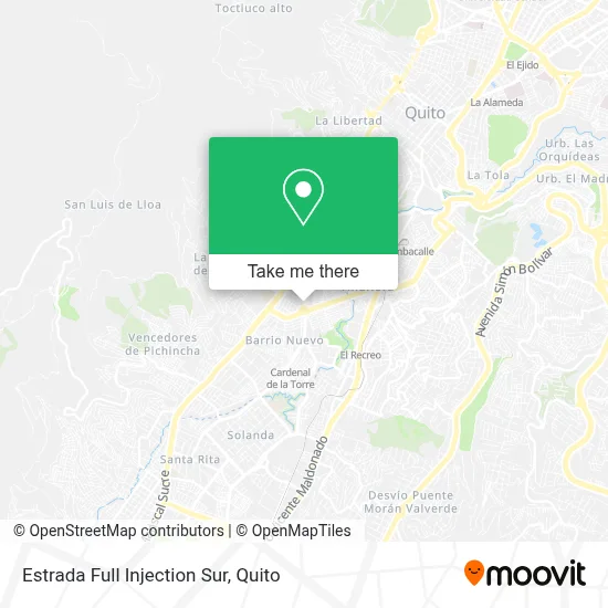 Estrada Full Injection Sur map