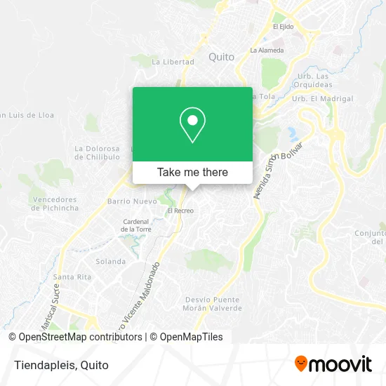 Tiendapleis map