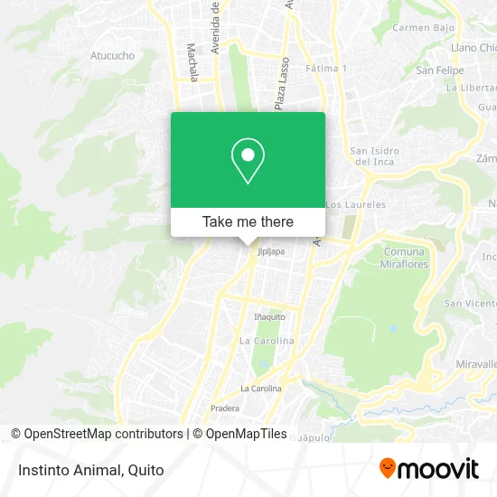 Instinto Animal map