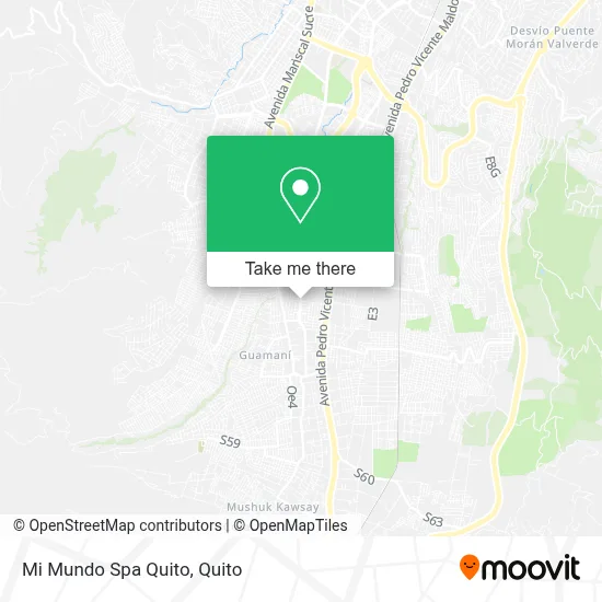 Mi Mundo Spa Quito map