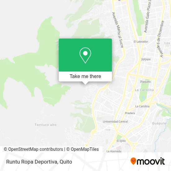Runtu Ropa Deportiva map