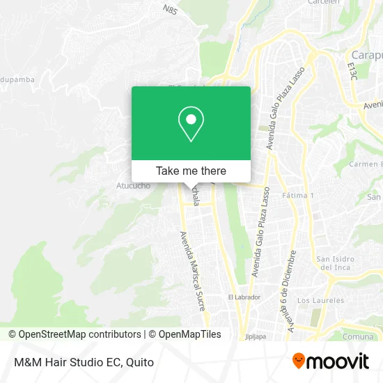 M&M Hair Studio EC map