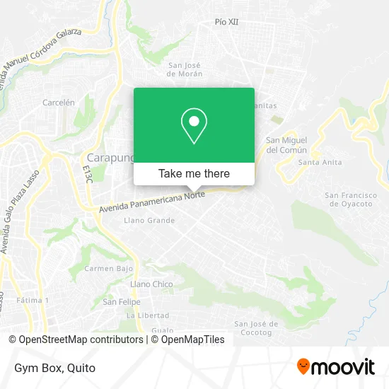 Gym Box map