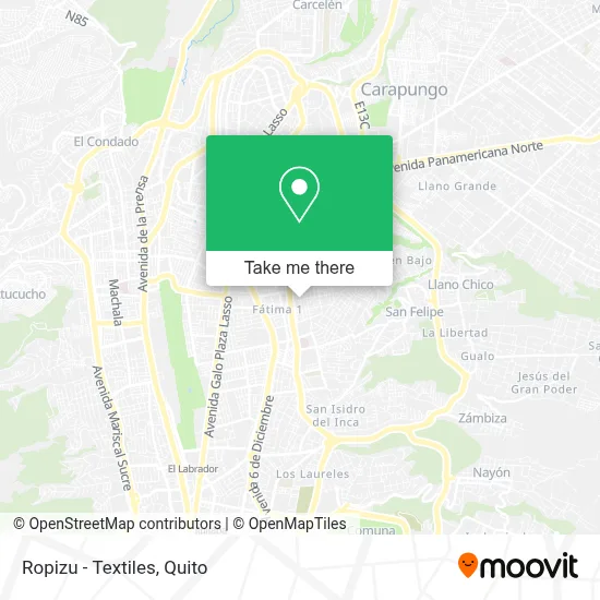 Ropizu - Textiles map