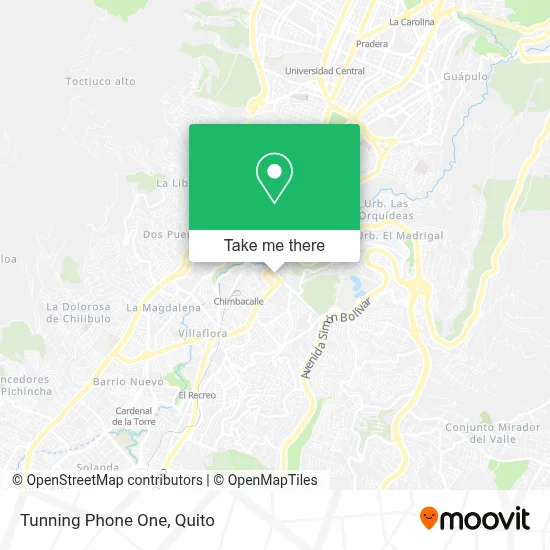 Tunning Phone One map