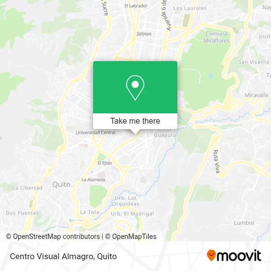 Centro Visual Almagro map