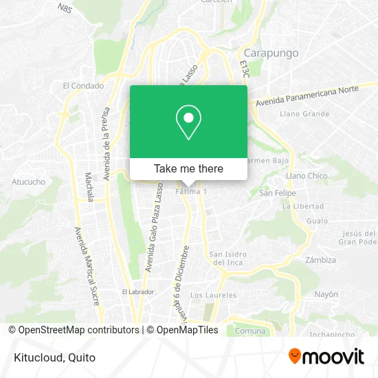 Kitucloud map