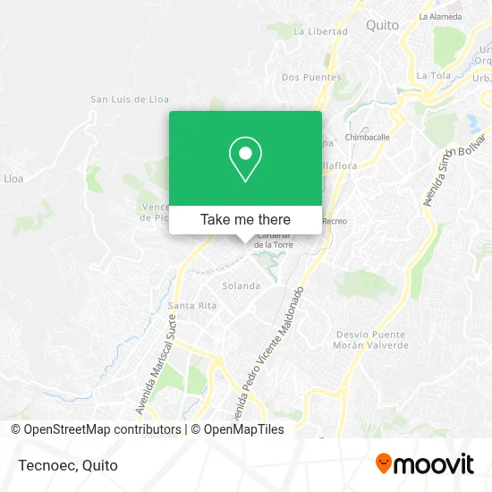 Tecnoec map
