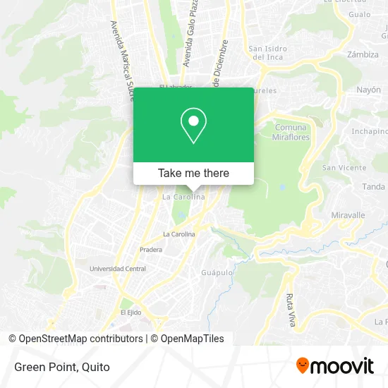 Green Point map