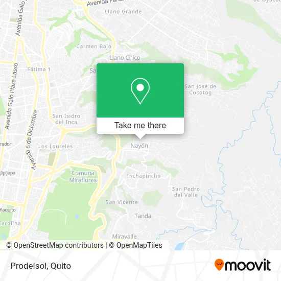 Prodelsol map