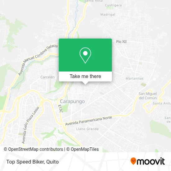 Top Speed Biker map