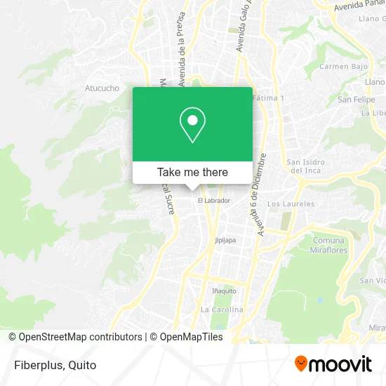 Fiberplus map