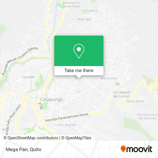 Mega Pan map