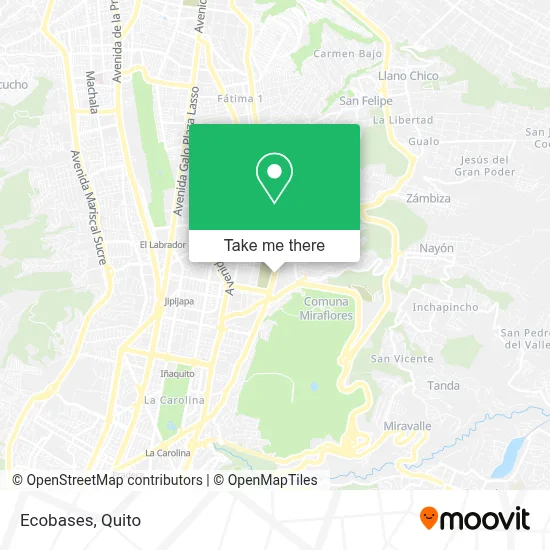 Ecobases map