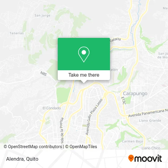 Alendra map