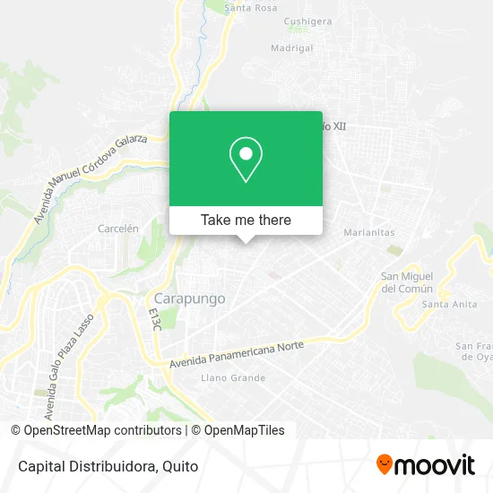 Capital Distribuidora map