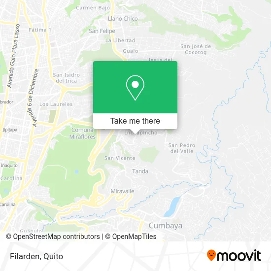 Filarden map