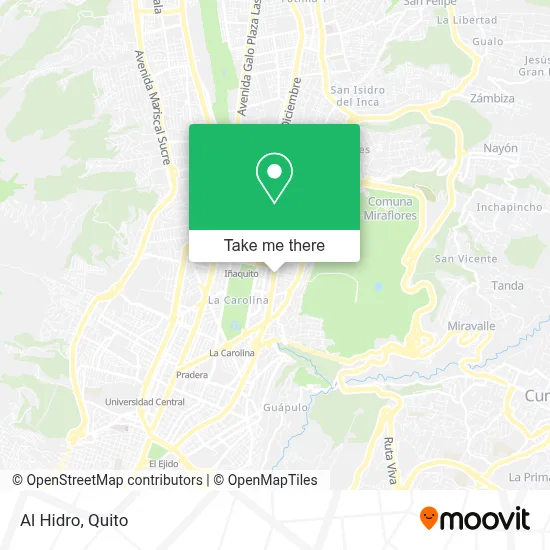Al Hidro map