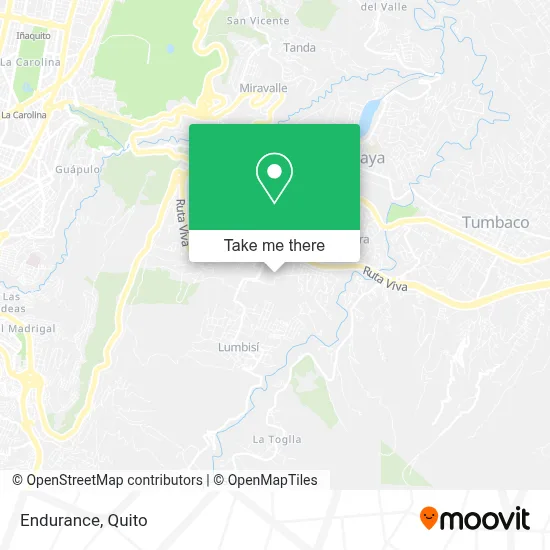 Endurance map