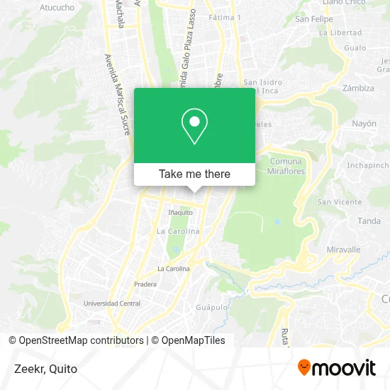 Zeekr map