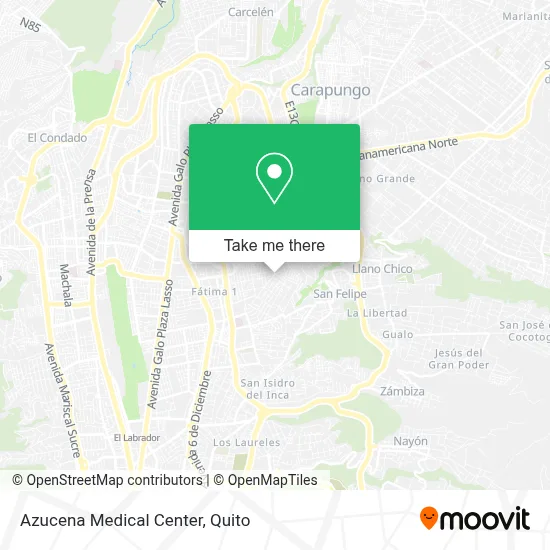 Azucena Medical Center map