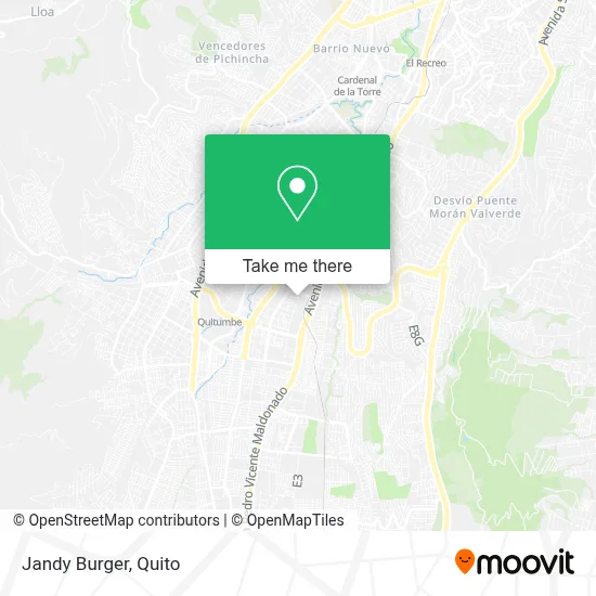 Jandy Burger map