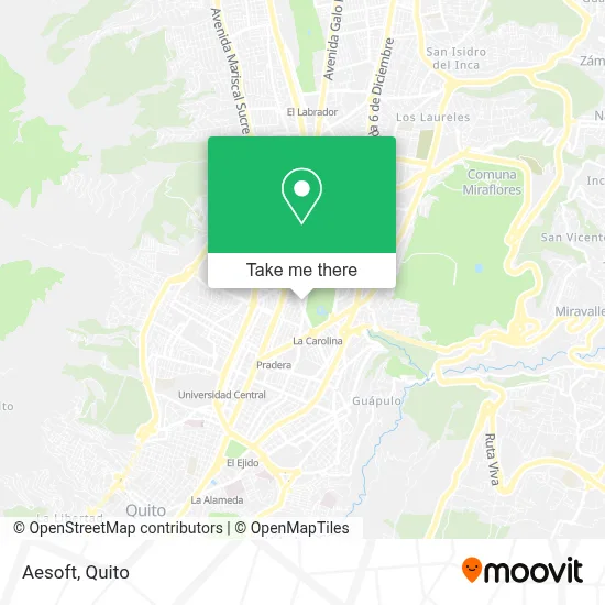 Aesoft map