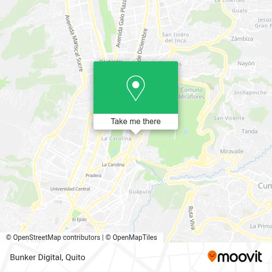 Bunker Digital map