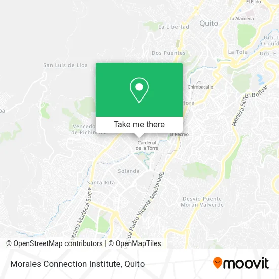 Morales Connection Institute map