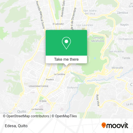 Edesa map