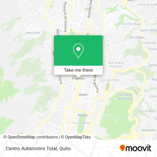 Centro Automotriz Total map