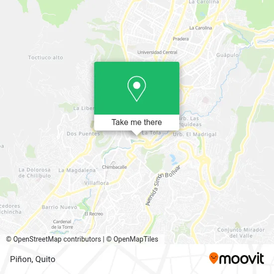 Piñon map