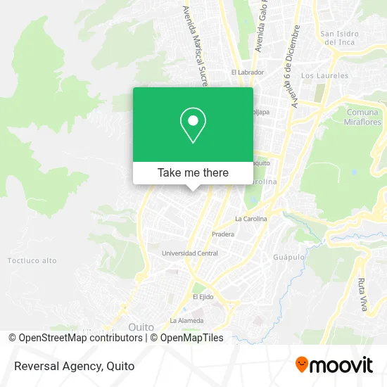 Reversal Agency map