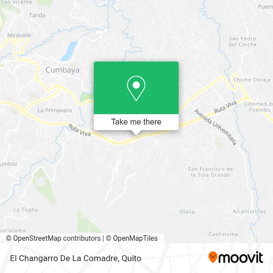 El Changarro De La Comadre map
