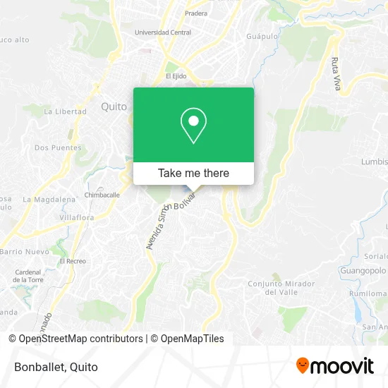 Bonballet map