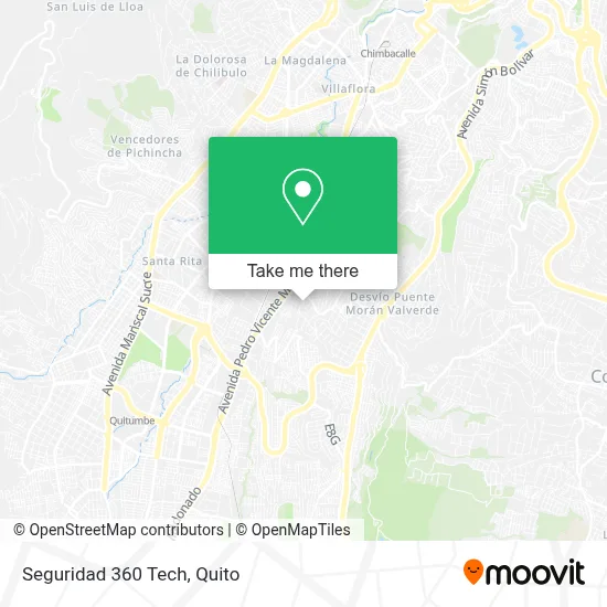 Seguridad 360 Tech map