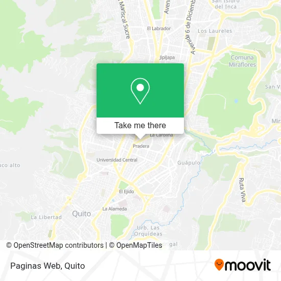 Paginas Web map