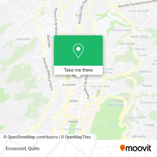 Ecoscoot map