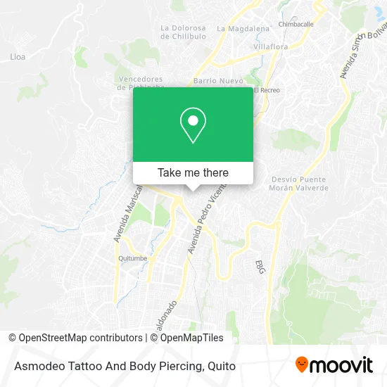 Asmodeo Tattoo And Body Piercing map