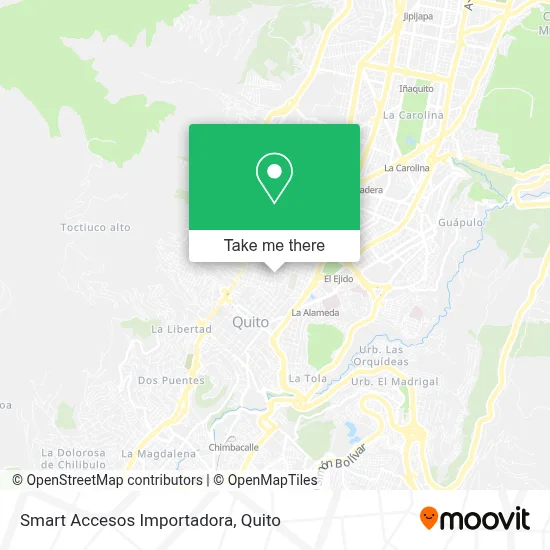 Smart Accesos Importadora map