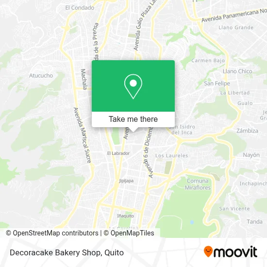 Decoracake Bakery Shop map