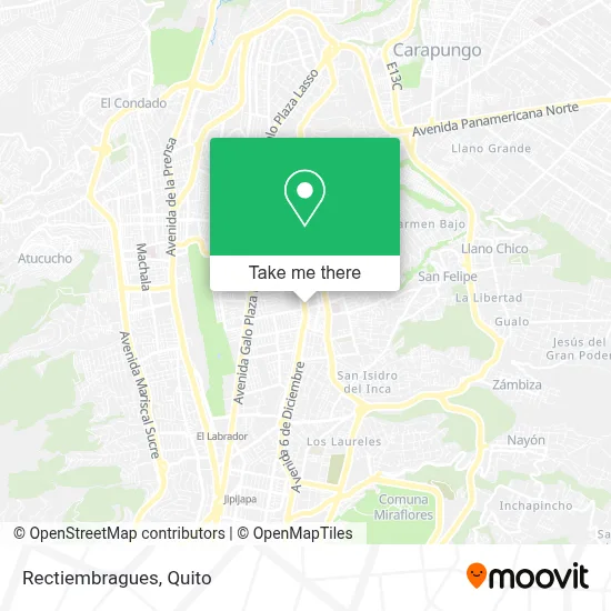 Rectiembragues map
