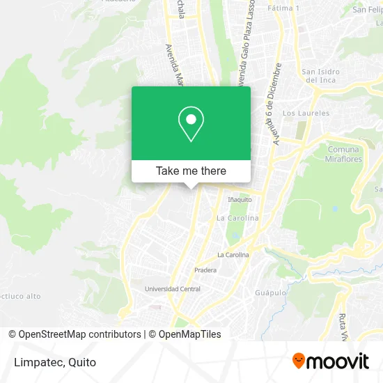 Limpatec map