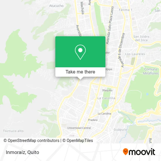 Inmoraíz map