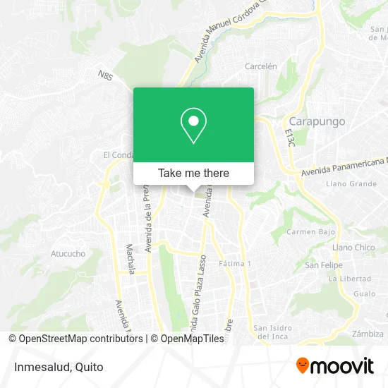 Inmesalud map