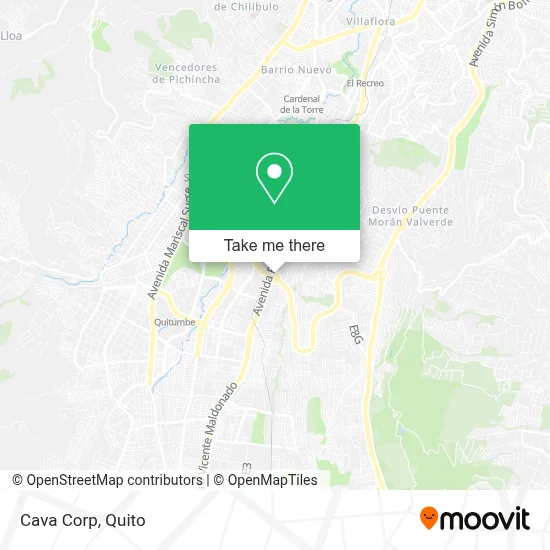 Cava Corp map