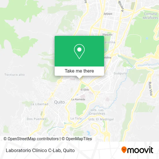 Laboratorio Clínico C-Lab map