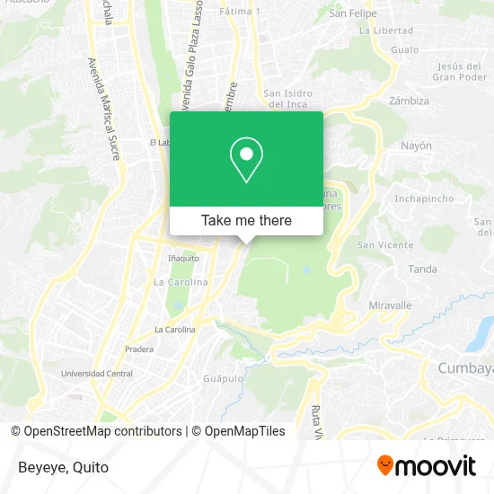 Beyeye map