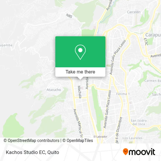 Kachos Studio EC map