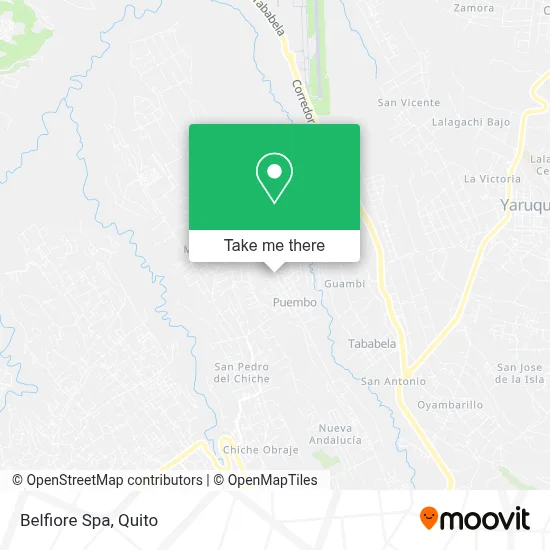 Belfiore Spa map